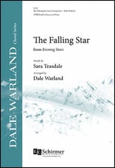 The Falling Star TTBB choral sheet music cover